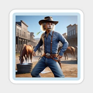 Wild Wild West Albert Magnet