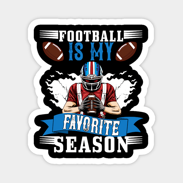 Football, Quarterback, American Football, Magnet by SiegfriedIlligDesign