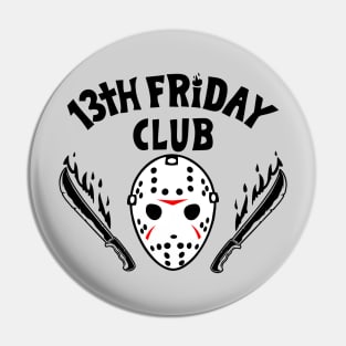 Slasher Hell Psycho Killer Mashup Parody Pin