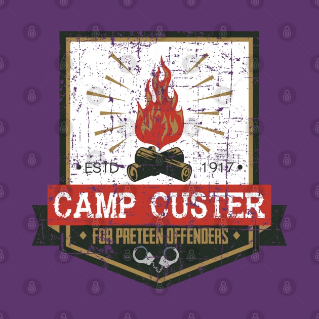 Camp Custer for Preteen Offenders from the Addams Family by hauntedjack