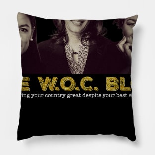 The WOC Bloc! Pillow