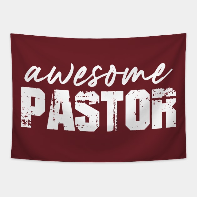 Awesome Pastor Tapestry by Lifeline/BoneheadZ Apparel