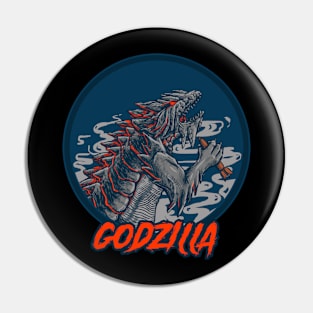 Godzilla Pin