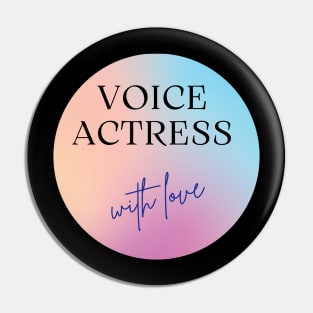 voice actress with love Pin