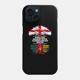 English Grown With Cameroonian Roots - Gift for Cameroonian With Roots From Cameroon Phone Case