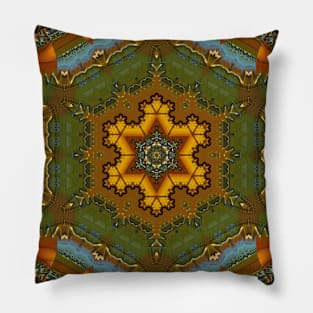 Serpent Mound Cymatics 53 Pillow