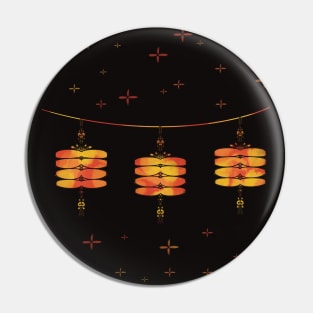 Chinese lanterns Pin