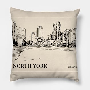 North York - Ontario Pillow