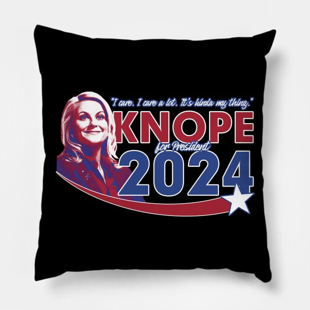 Knope 2024 Pillow by ZZDeZignZ