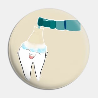 Happy Dental Cleaning Pin