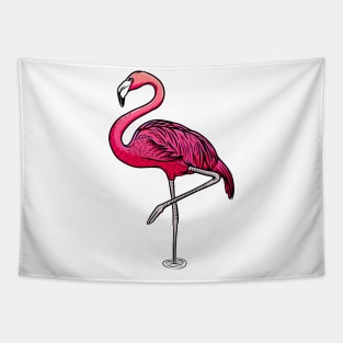 Pink Flamingo Tapestry