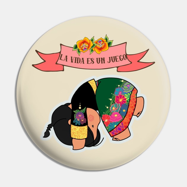 La vida es un juego Pin by ElsaDesign