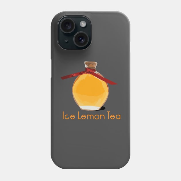 Ice Lemon tea Phone Case by DekkenCroud