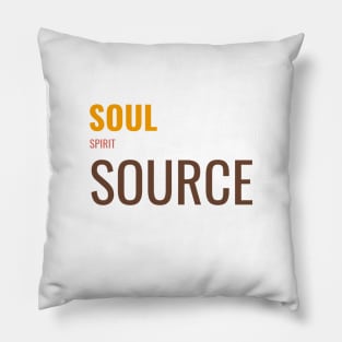 Soul Spirit Source Energy Pillow