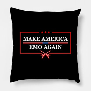 Make America Emo Again Pillow