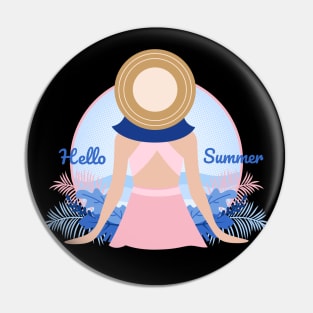 Hello Summer Pin