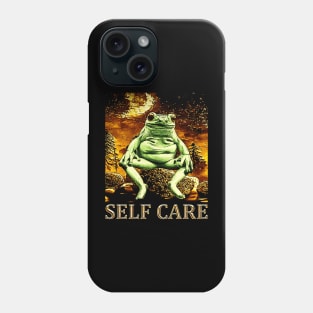 Self Care Frog Phone Case