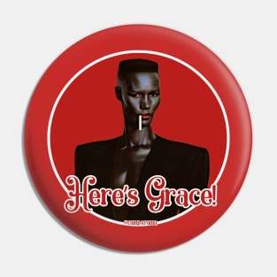 Grace Jones Pin