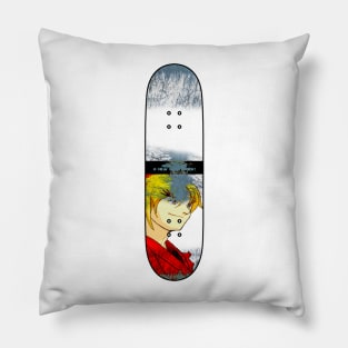 Distressed Skateboard - NC - Ken Pillow
