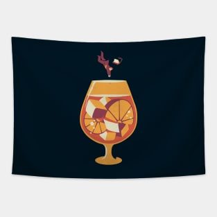 Aperol Spritz Dive In Summer Design CEO by Tobe Fonseca Tapestry