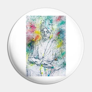 SWAMI VIVEKANANDA - watercolor portrait .2 Pin