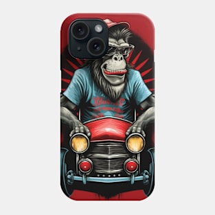 Hotrod Chimp Phone Case