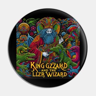 King gizzard and the lizard wizard Pin