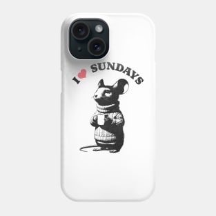 I love Sundays Phone Case