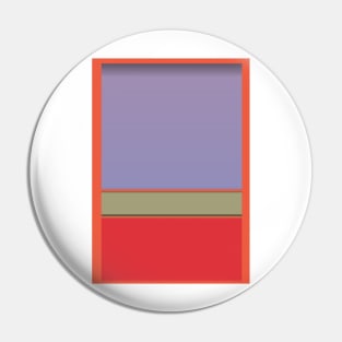 №6 (violet, green and red) Pin