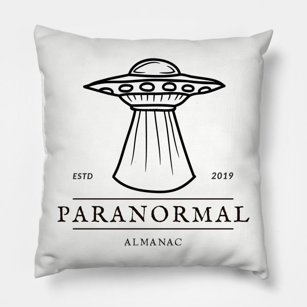 Paranormal Almanac 2019 Pillow by Paranormal Almanac