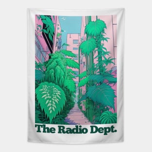 The Radio Dept •• Original Fan Retro Design Tapestry