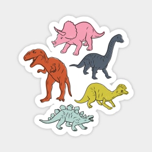 Plastic Toy Dinosaurs Magnet