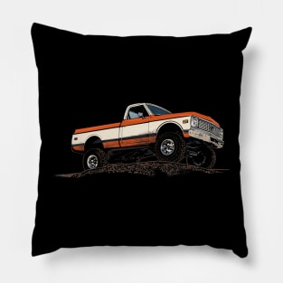 Chevy c10 1972 dirt Pillow