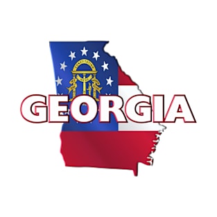 Georgia Colored State T-Shirt