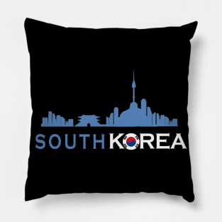 Seoul south korea Pillow