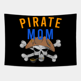 Pirate Mom Tapestry