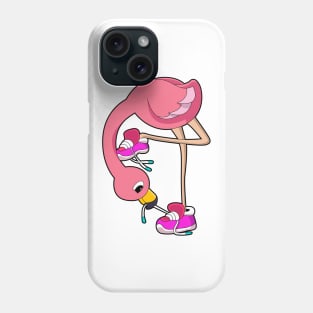 Flamingo with Shoes Phone Case