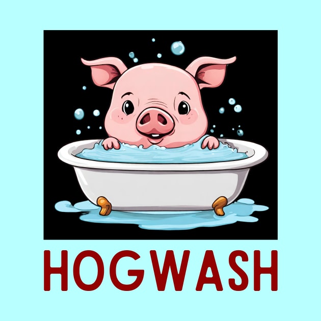 Hogwash | Pig Pun by Allthingspunny