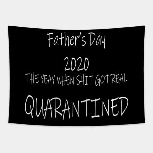 Fathers Day Quarantine Tapestry