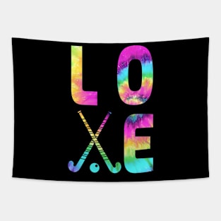 Tie Dye Field Hockey Lover Tapestry