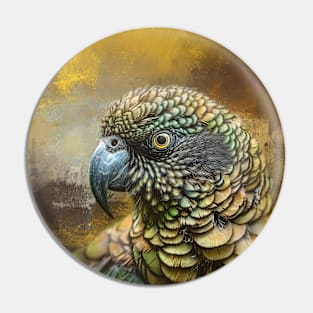 Kea Portrait Pin