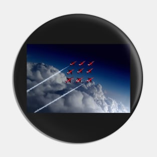 Red Arrows Diamond 9 Pin