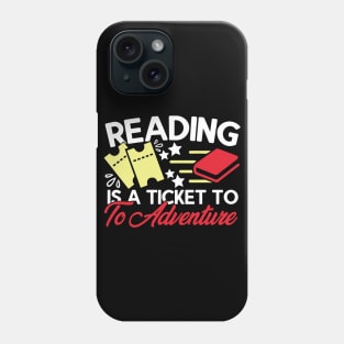 Reading Adventure Library, Student, Teacher, Book, Gift Phone Case