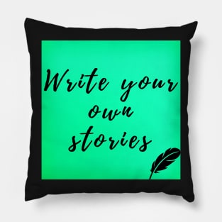 Write your own stories Pillow