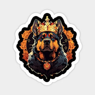 dog king Magnet