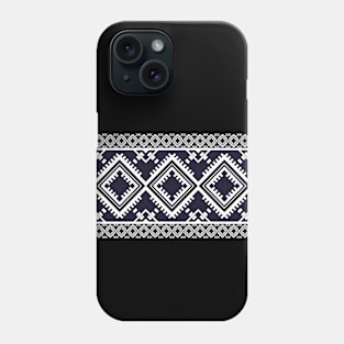 black and white Phone Case