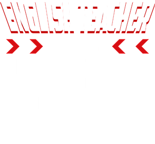 English Teacher Superhero T-shirt Magnet