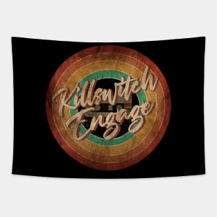 Killswitch Engage Vintage Circle Art Tapestry