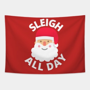 Sleigh All Day Tapestry