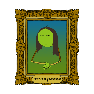 Framed Mona Peasa T-Shirt
